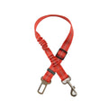 Durable Nylon Dog Seat Belt for Small Large Dogs Adjustable Reflective Elastic Lead Puppy Travel Car Safety Rope French Bulldog